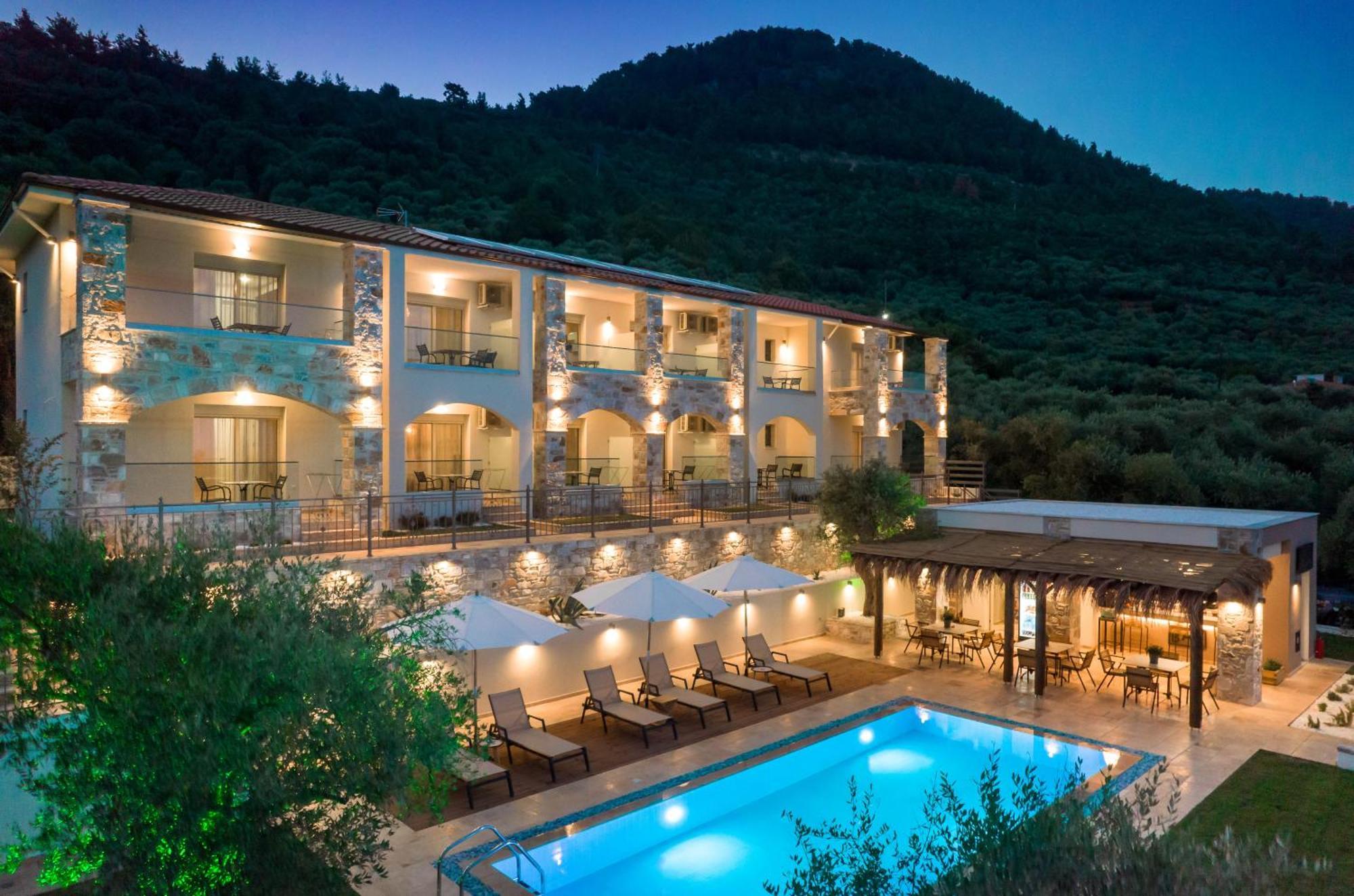 Mon Avis Boutique Hotel Chrysi Ammoudia Exterior foto